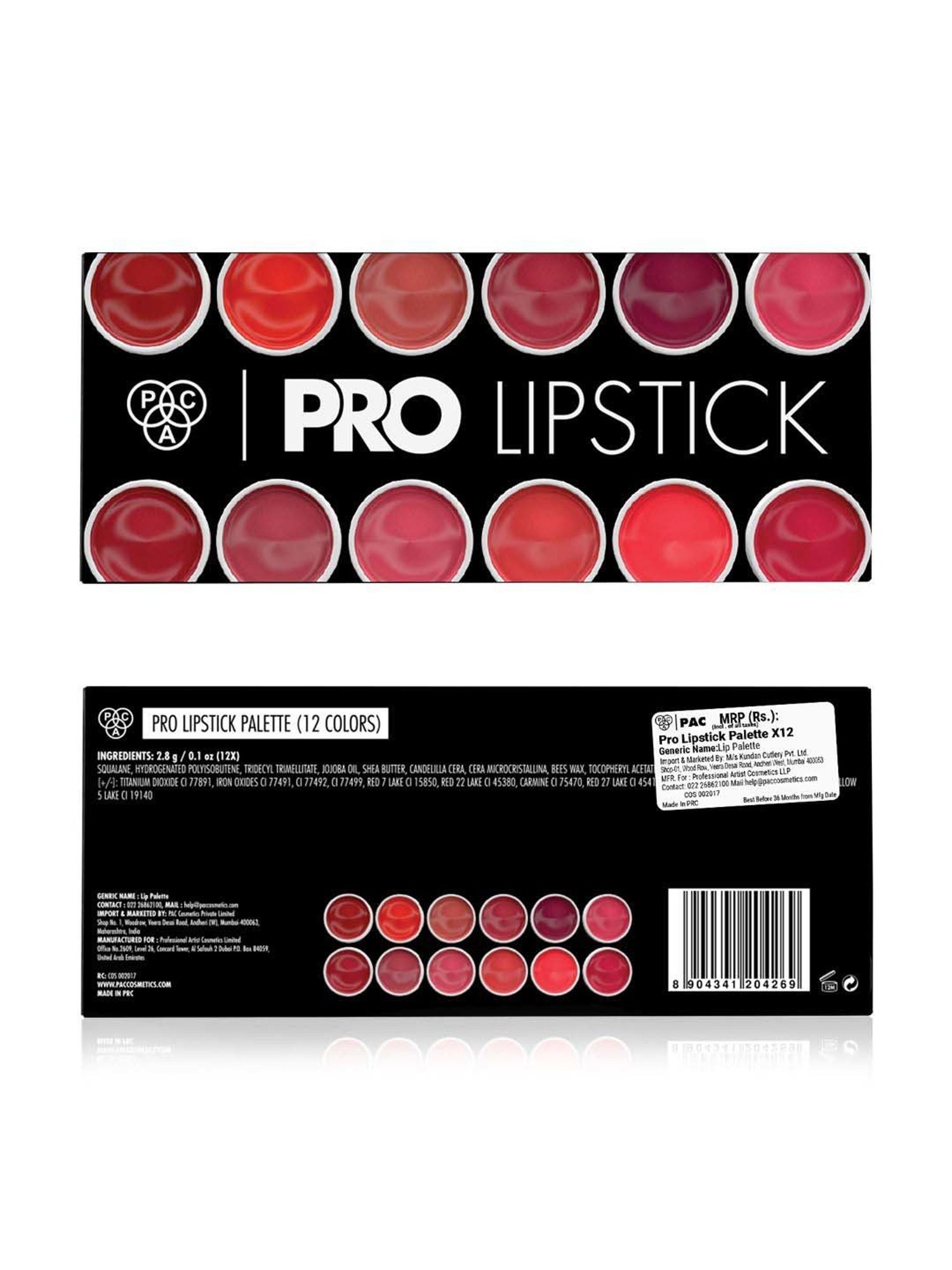 Glam21 My BFF Matte Lip Palette 01 Bolds - 9 gm