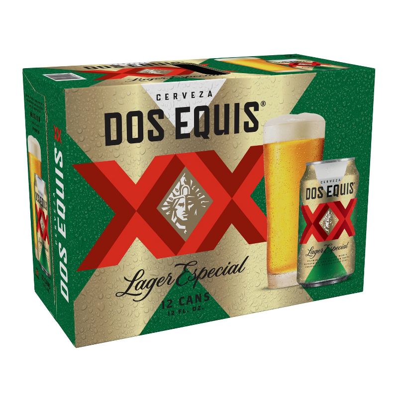 Dos Equis Mexican Lager Beer - 12pk/12 fl oz Cans