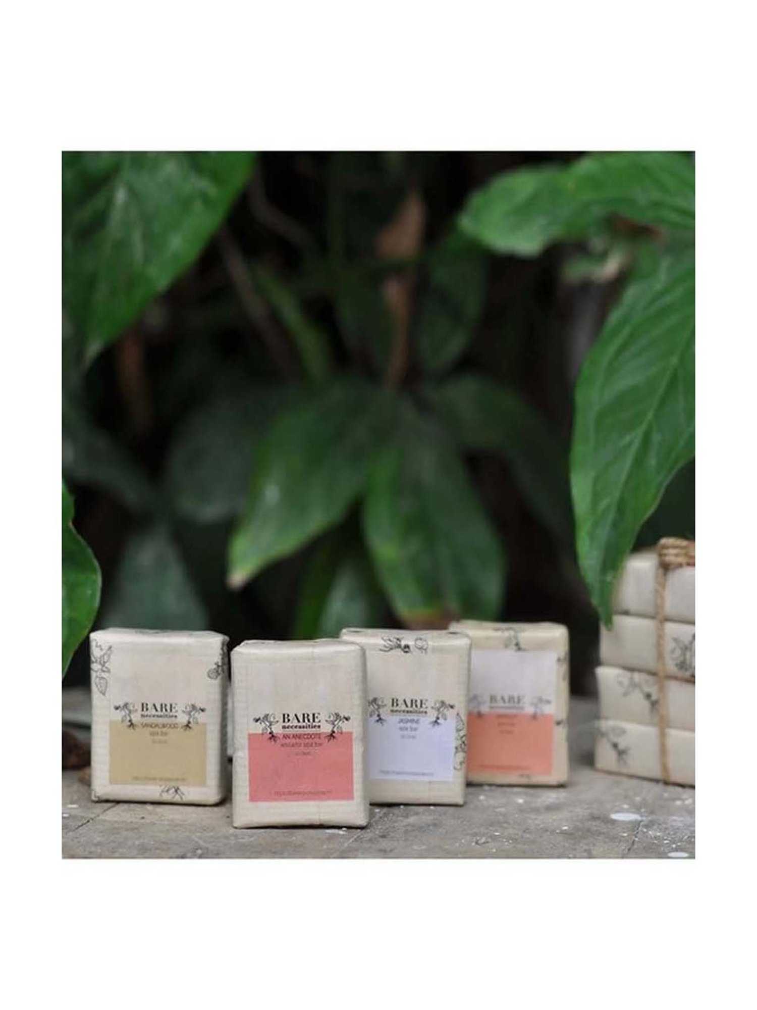 Bare Necessities Pack of 4 Small Spa Bars