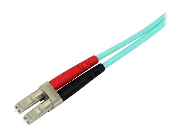 StarTech.com A50FBLCSC1 3.28 ft. Multimode 50/125 Duplex LSZH Fiber Patch Cable LC - SC