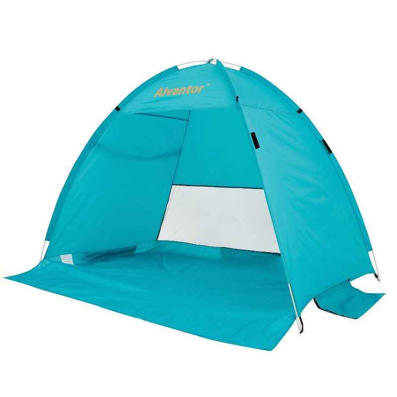 Outdoor Pop-Up Beach Tent - Teal - Alvantor