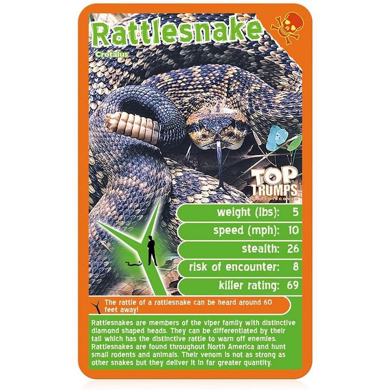 Top Trumps Deadliest Predators Top Trumps Card Game