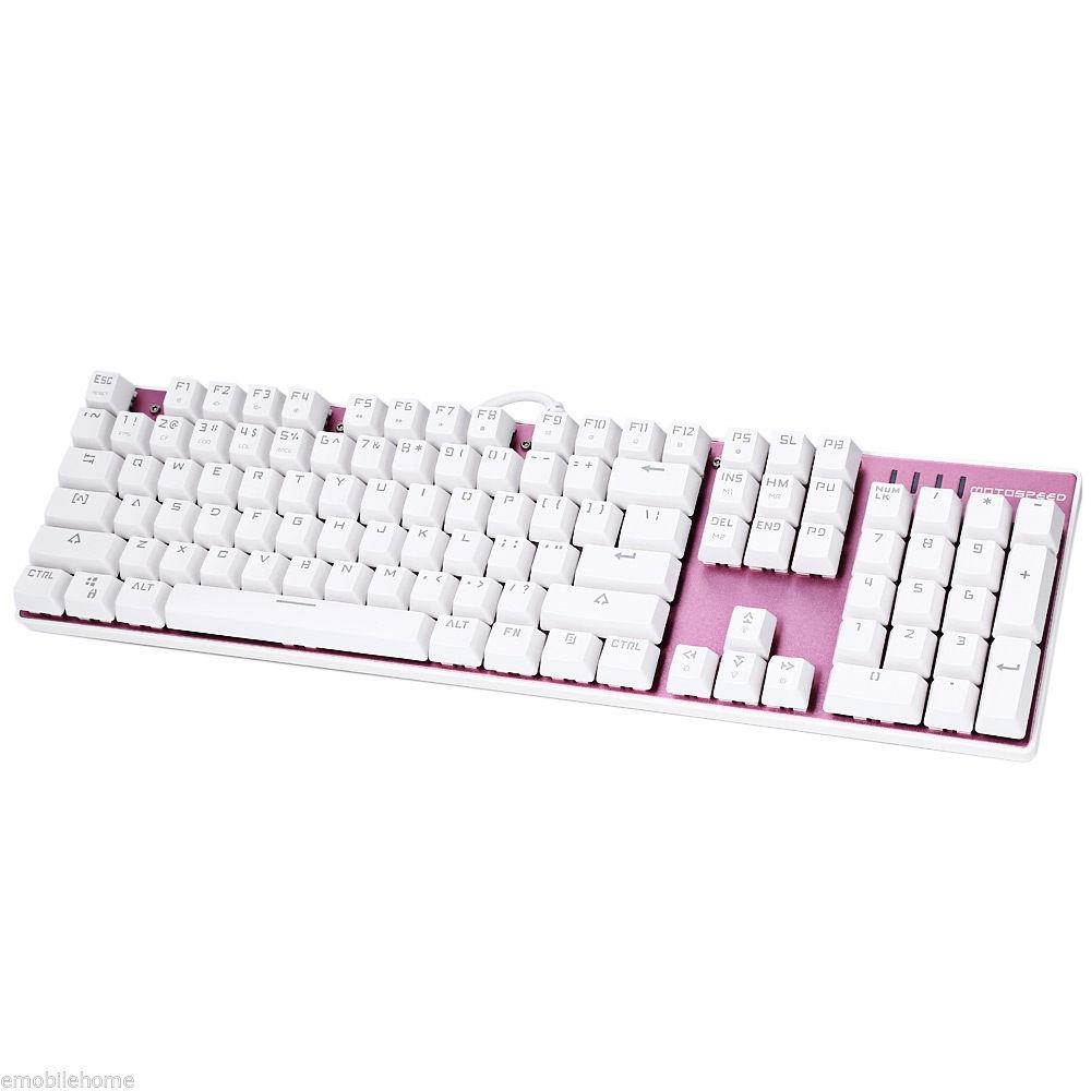 MOTOSPEED Inflictor CK104 Mechanical Gaming Keyboard USB English Keyboards.