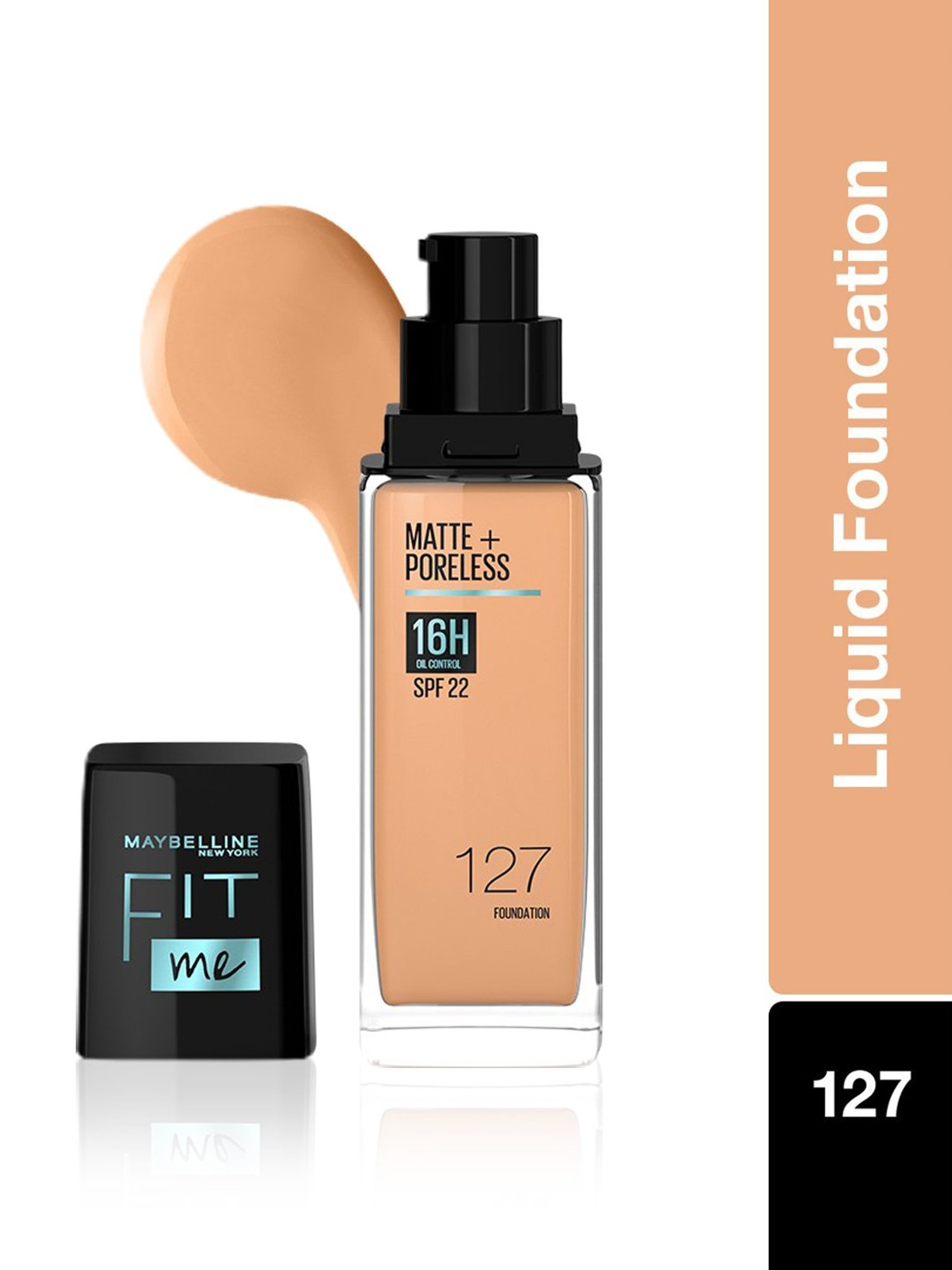 Maybelline New York Fit Me Matte & Poreless Liquid Foundation 127 Golden Honey - 30 ml