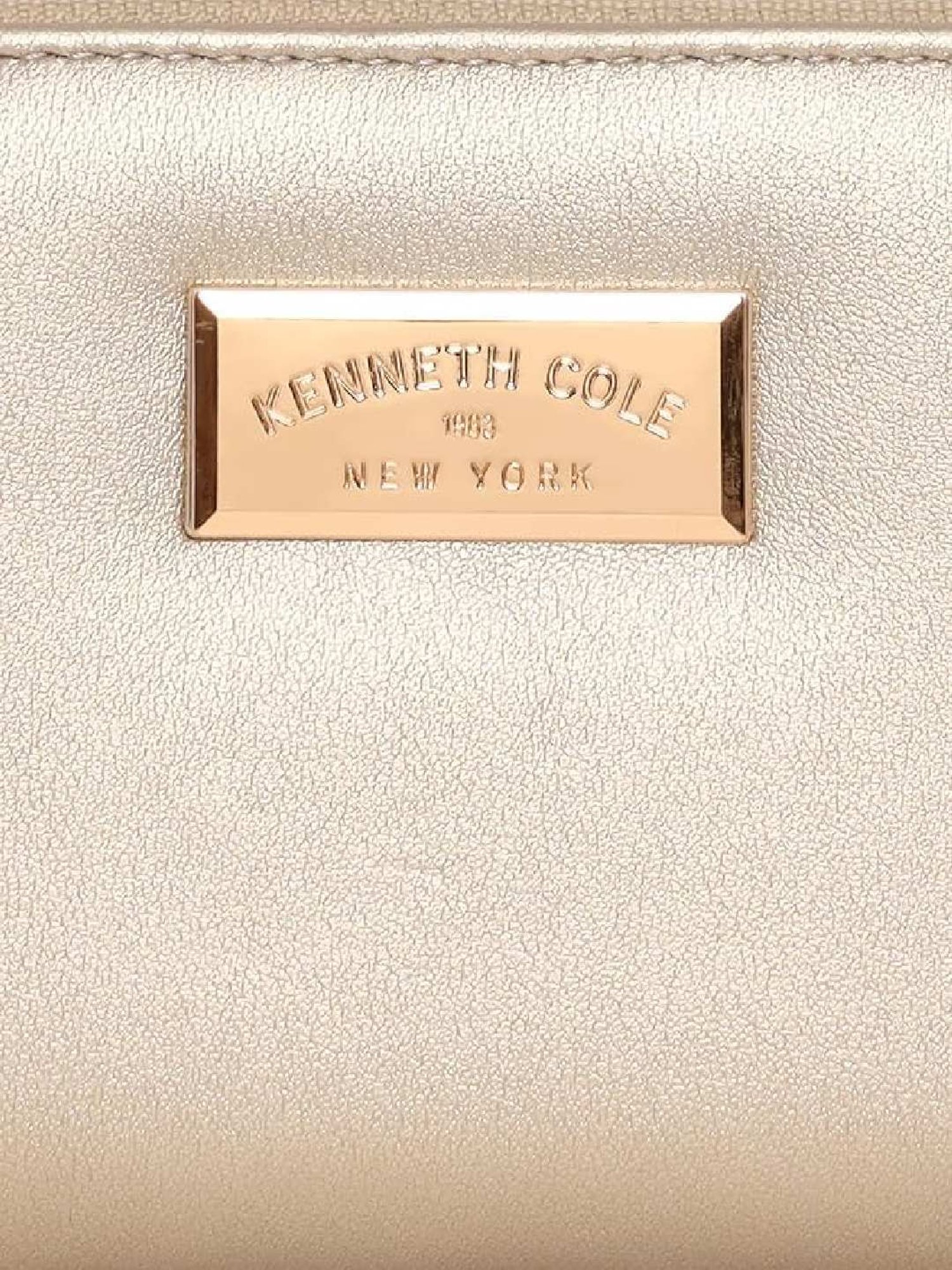 Kenneth Cole Golden Solid Zip Around Wallet for women