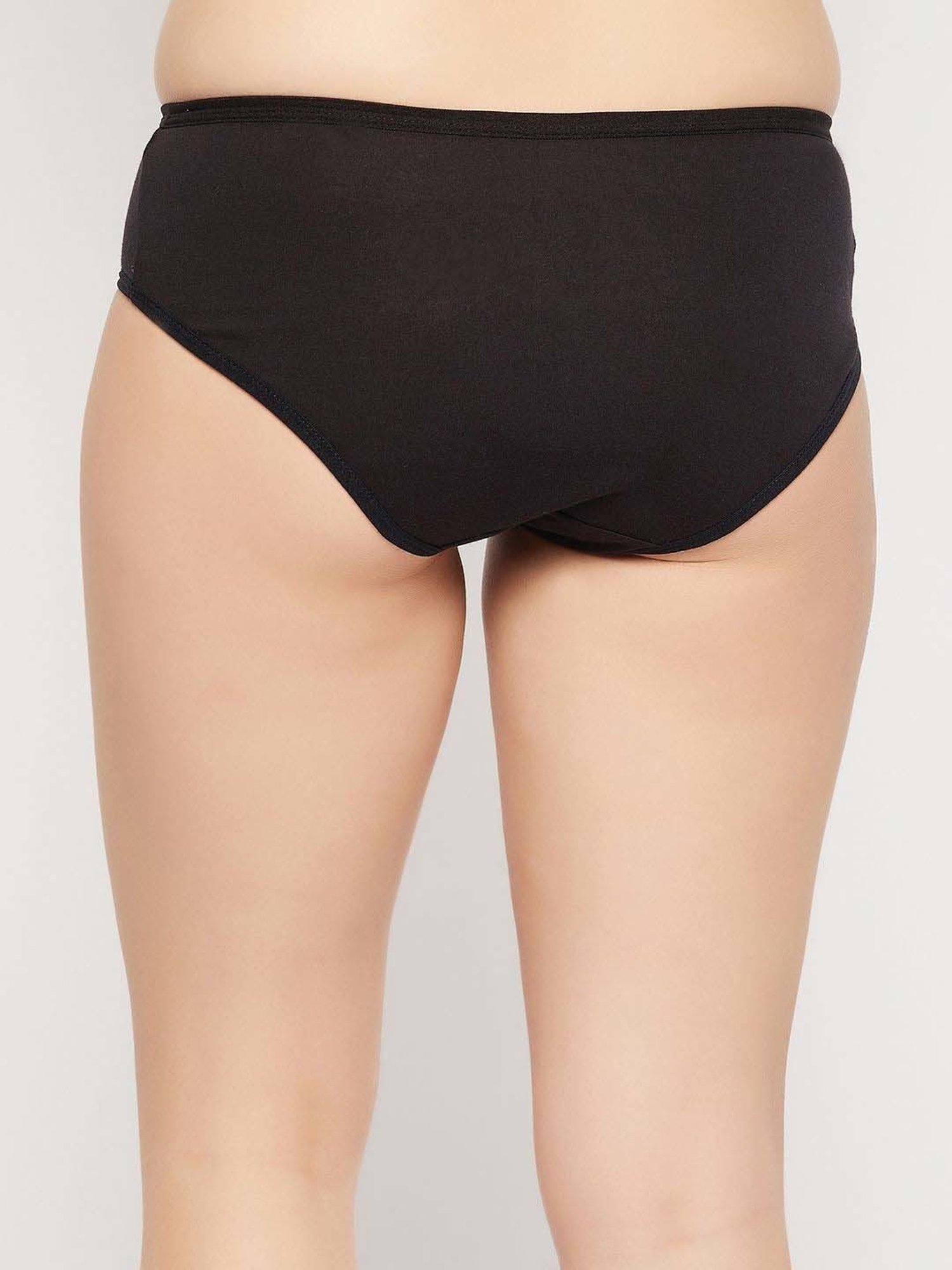 Secrets By ZeroKaata Assorted Cotton Hipster Panties - Pack Of 4