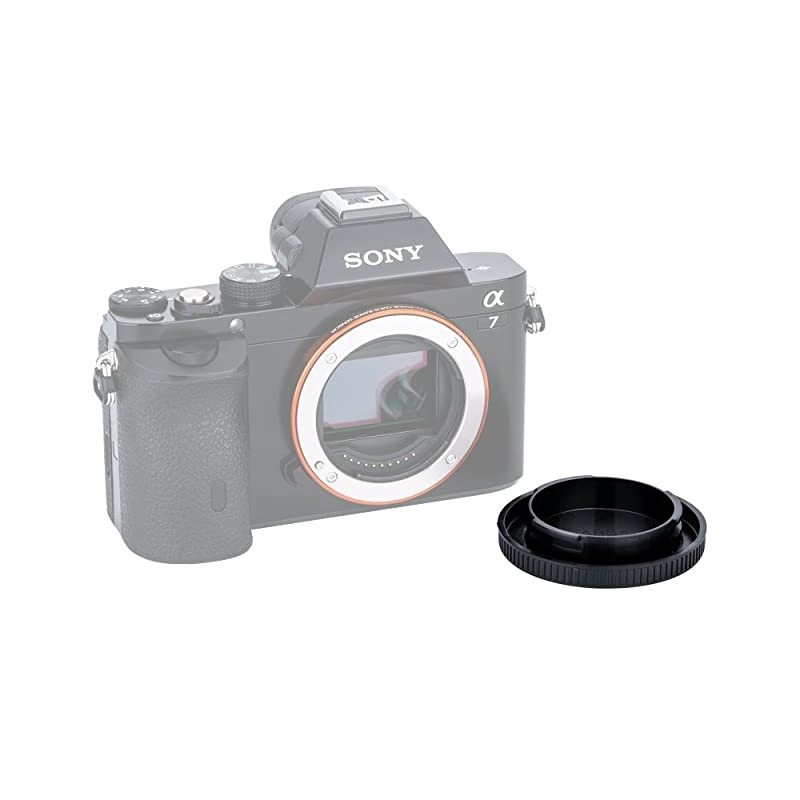 Cap and Rear Lens Cap Kit for Sony Alpha Series and NEX Series EMount Camera Lens for Sony A7C A7 A7II A7III A7S A7SII A7SIII A7R A7RII A7RIII A7RIV A6600 A6500 A6400 A6300 A6100 A6000 A5100