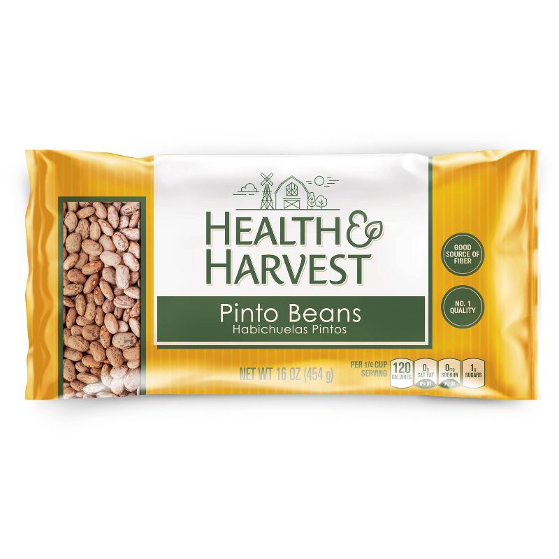 Health & Harvest Pinto Beans - 1lb