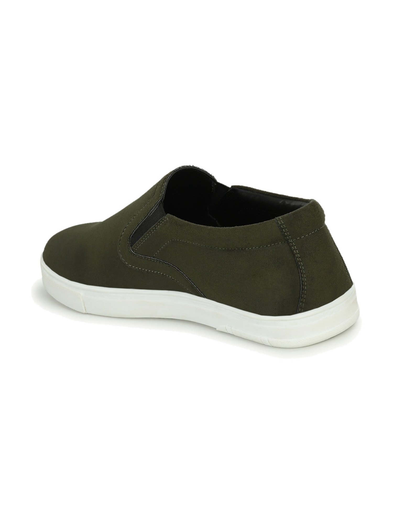 El Paso Men's Green Casual Loafers