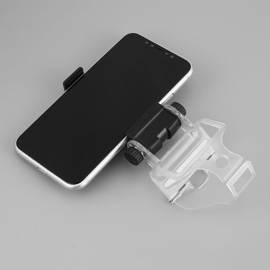 Mobile Phone Clamp Stand Clip Holder for PS4 Game Controller Bracket Black