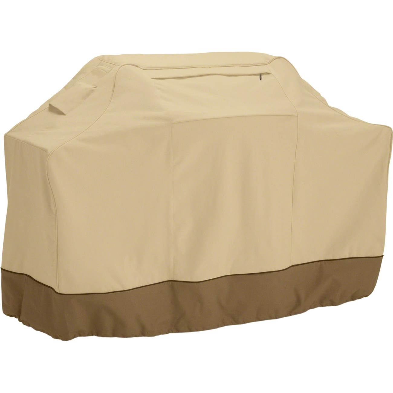Classic Accessories Veranda Patio Cart BBQ Cover - Pebble/Barn/Earth - Large