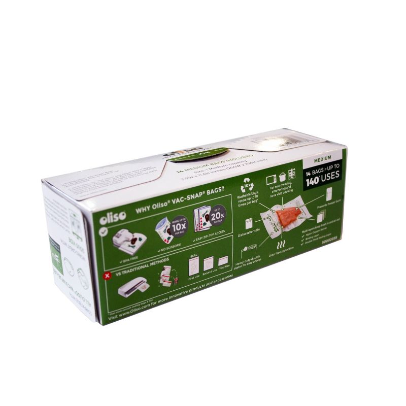 Oliso Vac-Snap Bags - Medium
