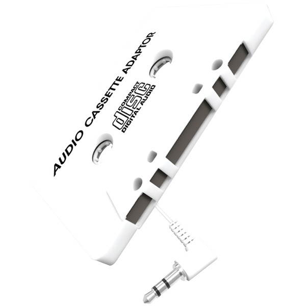 AUDIO CASSETTE ADAPT WHT