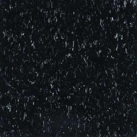 ARMSTRONG FP51910031 Vinyl Composition Tile,45sq.ft,Blk,PK45