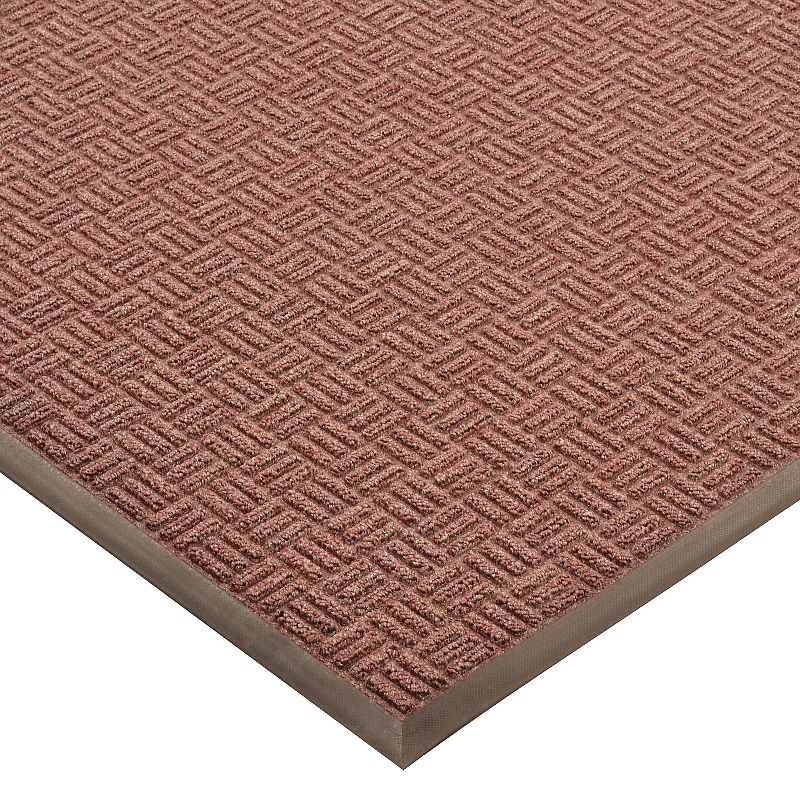 Burgundy Solid Doormat - (3'X5') - HomeTrax