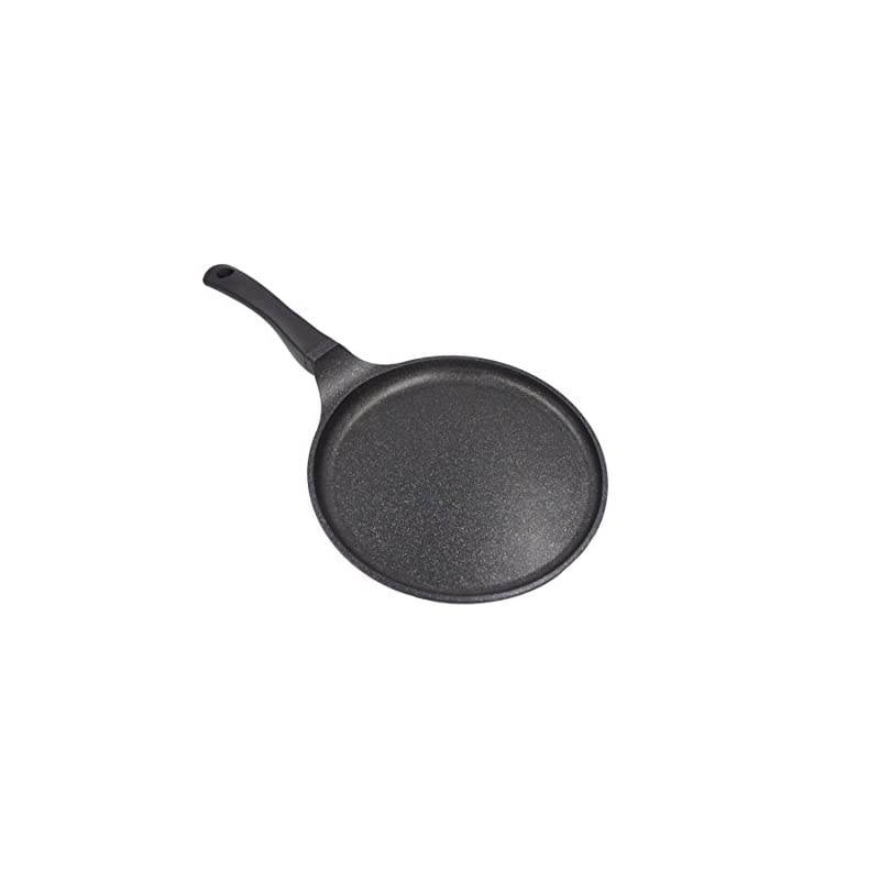 Non-stick Round Aluminum Griddle for Stove Tops and Gas or Electric Grills, Marble Coated -  (28cm)