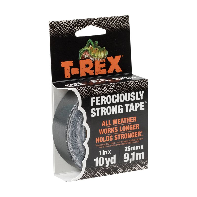 T-Rex 1'x10 yd Mighty Roll Tape Gunmetal Gray