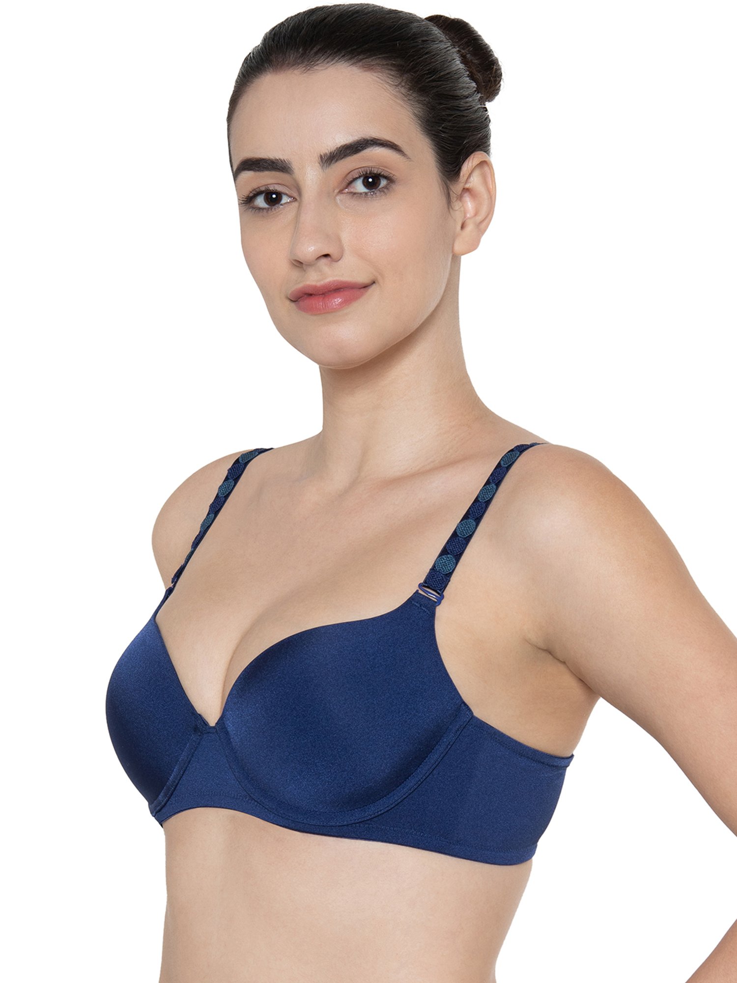 Triumph Blue Fancy Padded Under Wired Everyday Fashion Bra