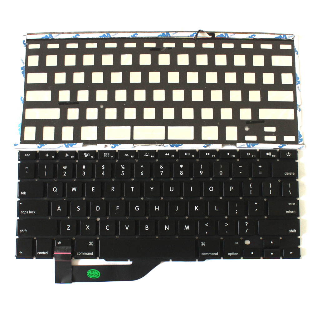 US Keyboard W/Backlight For Apple MacBook Pro 15 Retina A1398 (2012-2015)