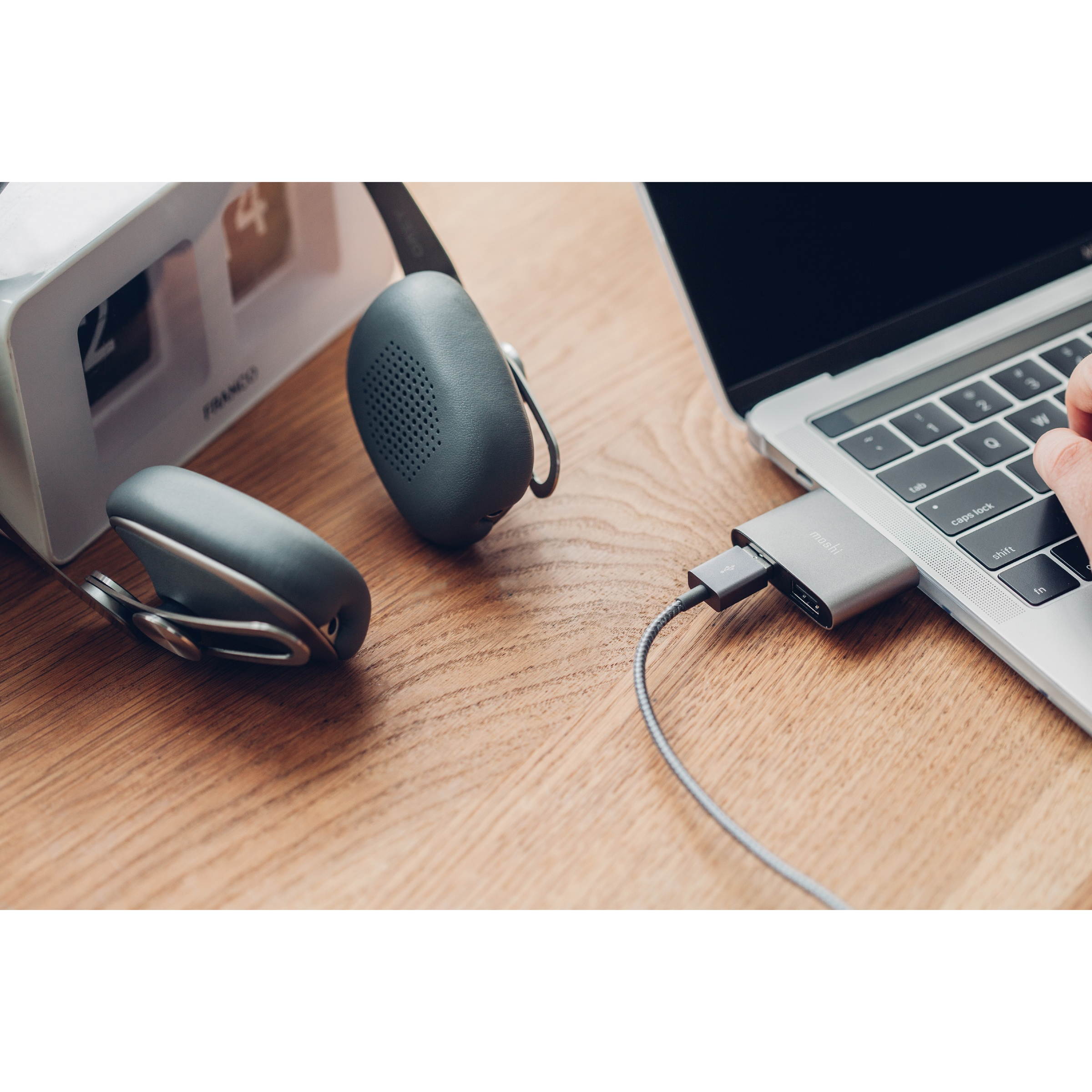 Moshi USB-C to Dual USB-A Adapter