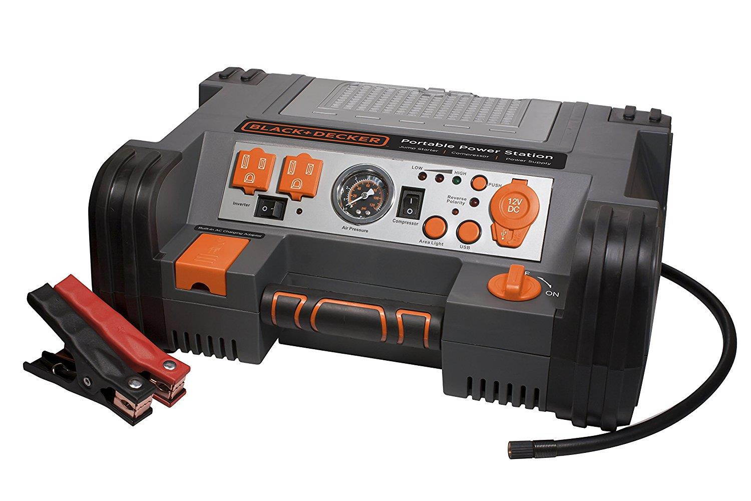 BLACK+DECKER PPRH5B Professional Power Station with 120psi Air Compressor