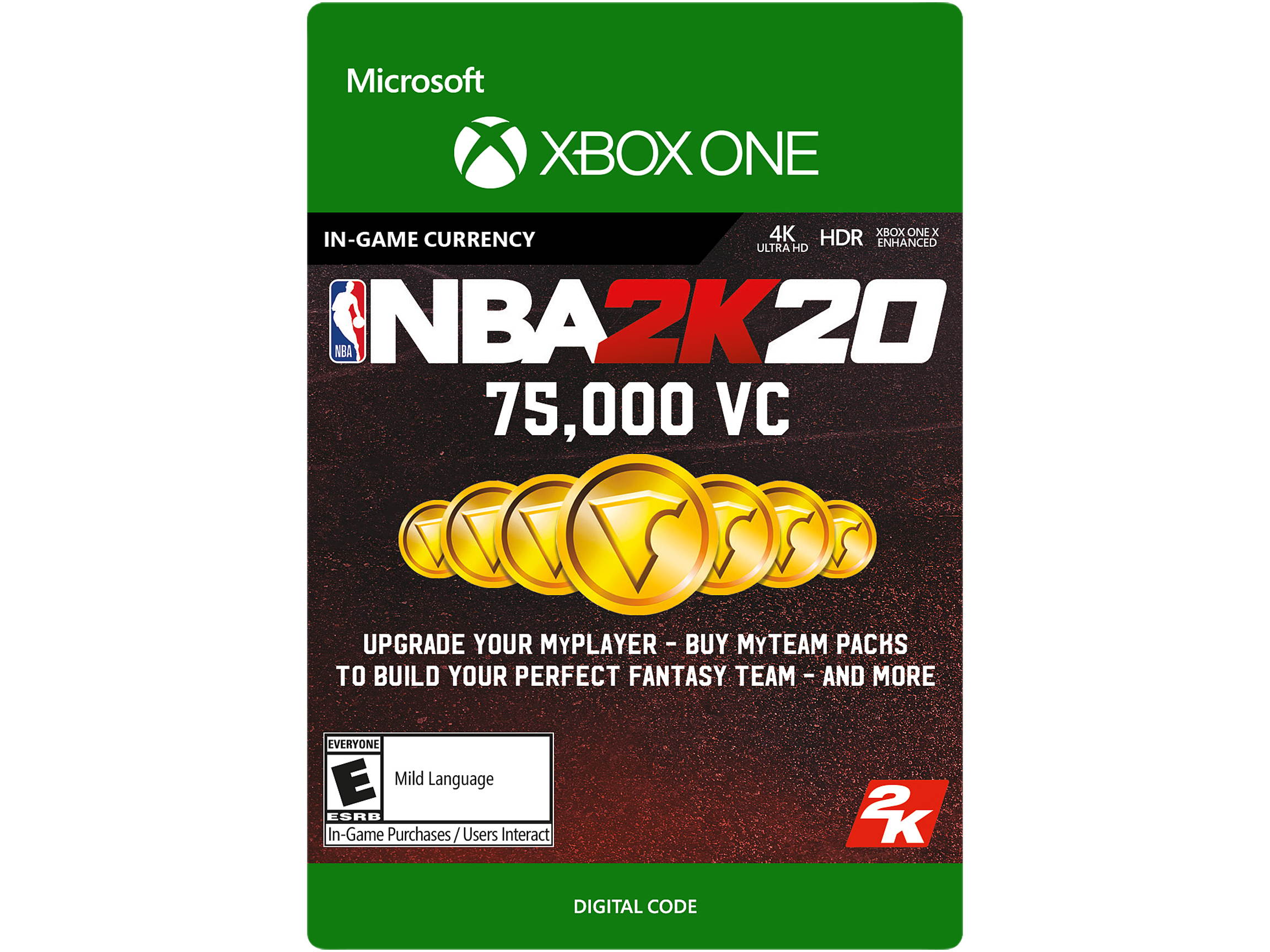 NBA 2K20 Legend Edition Xbox One [Digital Code]
