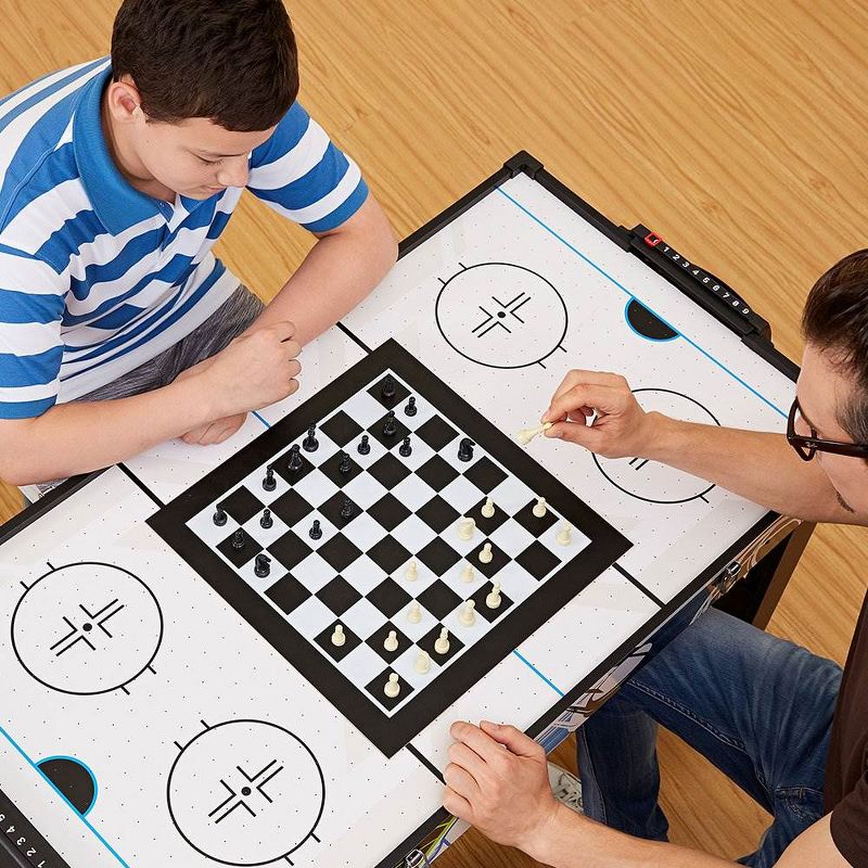 MD Sports 48 Inch 12 in 1 Combo Manual Scoring System Multi Game Room Table