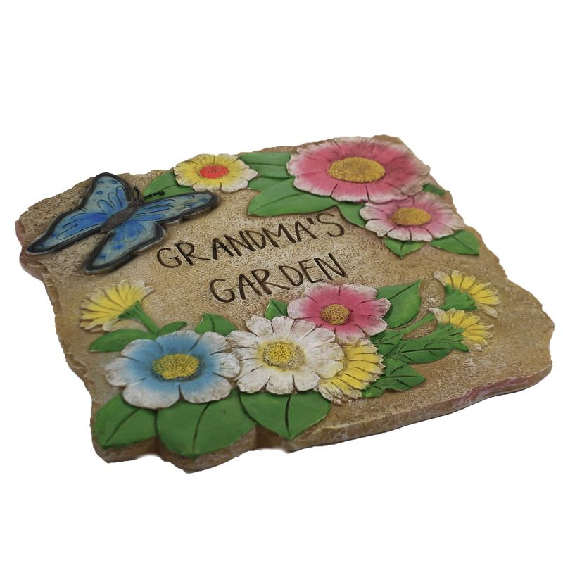 Home & Garden 10.0" Grandma's Garden Stepping Stone Flowers Mother's Day Evergreen Enterprises Inc  -  Outdoor Sculptures And Statues