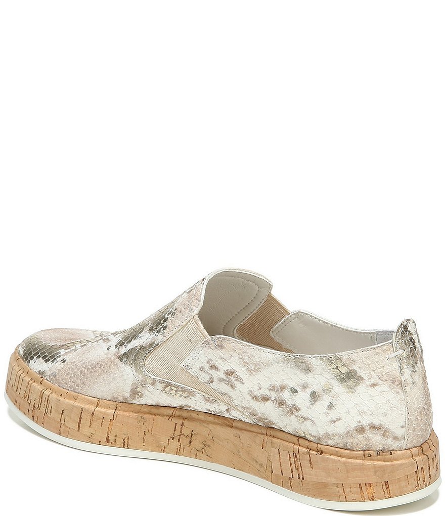 Sarto By Franco Sarto Daine Metallic Snake Leather Sneakers