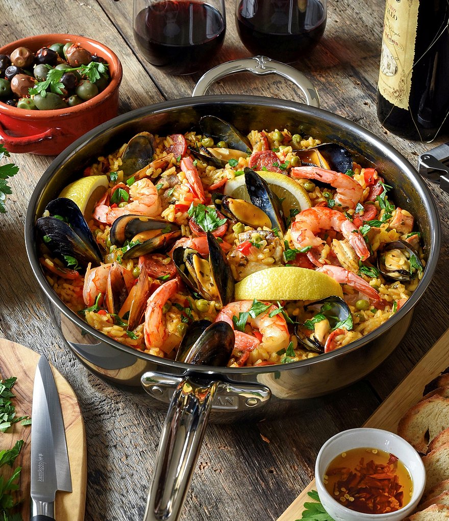 Hestan NanoBond Titanium Stainless Steel Essential Pan, 5 Quart