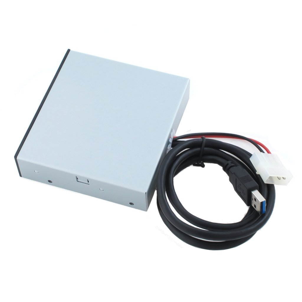 Sedna Internal USB 3.0 7 Port Hub ( 3.5" Floppy Bay with 5.25" DVD ROM Mounting Kit  )