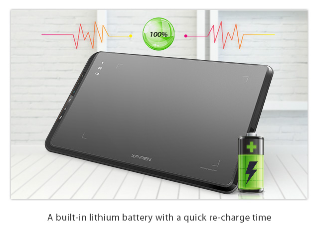 XP-Pen Star05 Wireless Drawing tablet Battery-free Stylus Graphics Drawing Tablet with Touch Express Keys