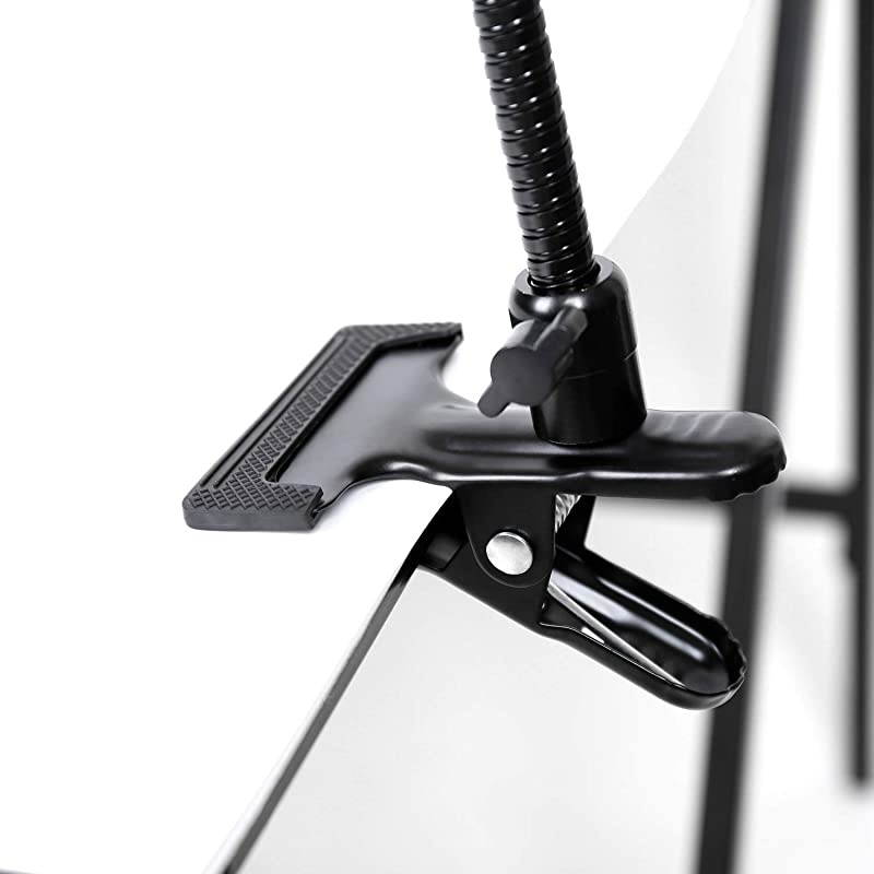 Studio Light Stand Background Holder U+CType Heavy Duty Clamp Clip with Flexible Long Arms Gooseneck Camera Studio Accessories Reflector Camera Studio Set
