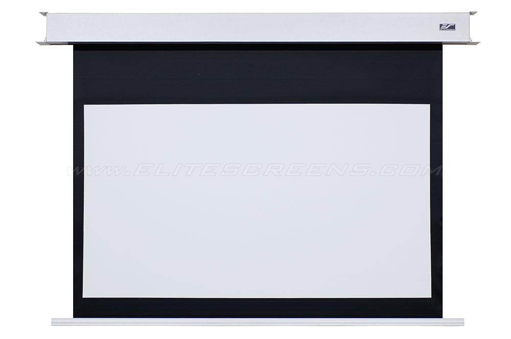 Elite Screens Evanesce B EB100VW2-E12 Electric Projection Screen - 100" - 4:3 - Recessed/In-Ceiling Mount