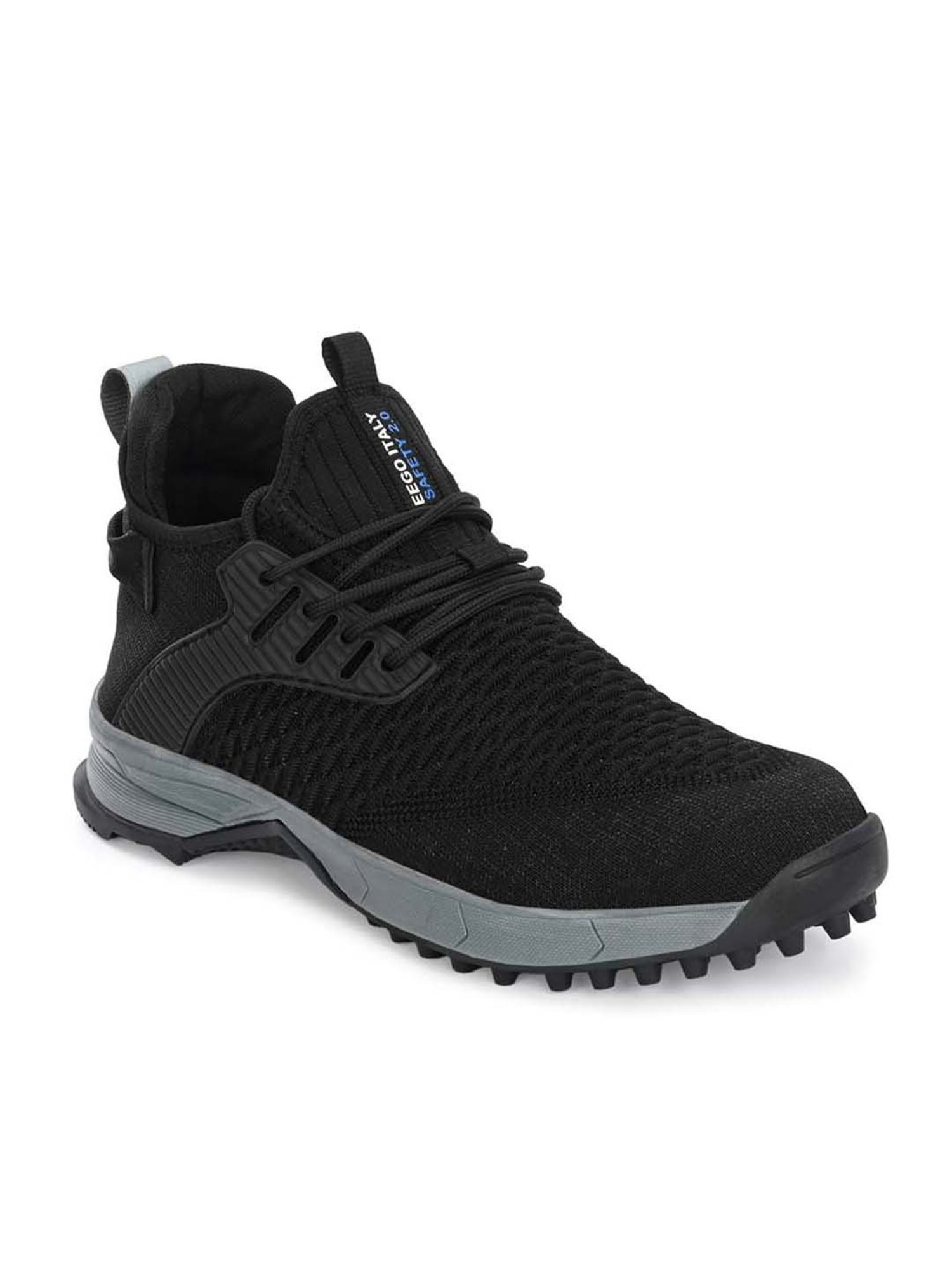 Eego Italy Men's Black Running Shoes