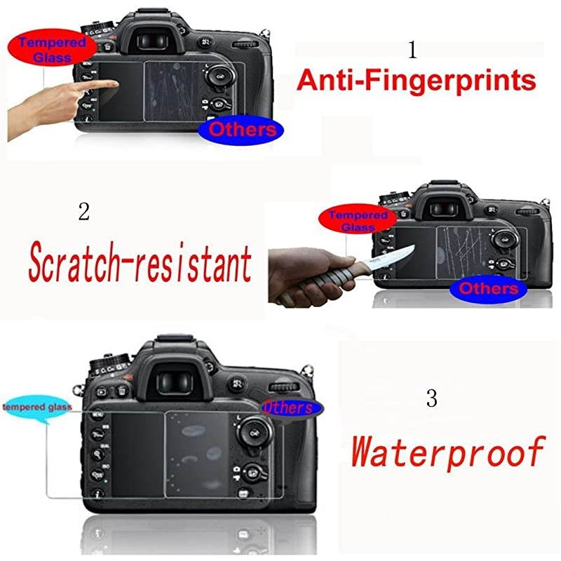 03mm Optical 9H Tempered Optical Glass Camera Screen Protector Foils Skin Film For CANON EOS M6 Camera Crystal Clear