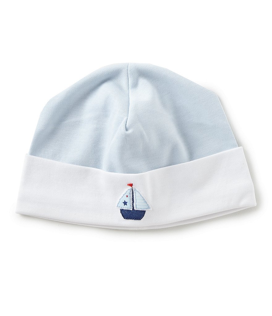Feltman Brothers Baby Boys Newborn Sailboat Embroidered Hat