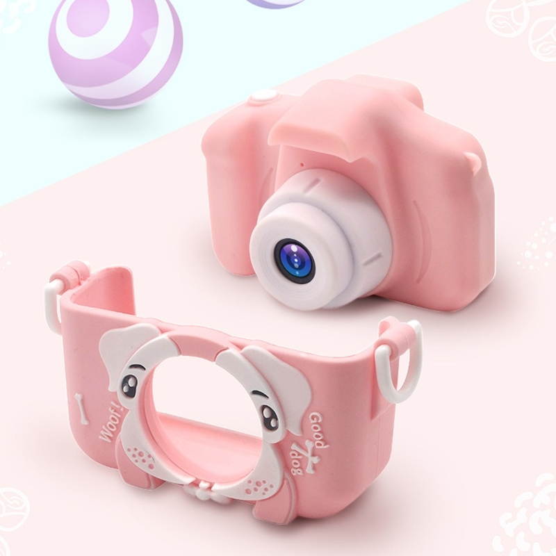 Q9 Children Digital Camera Mini Cartoon Toy Camera, Style:Dual Cameras