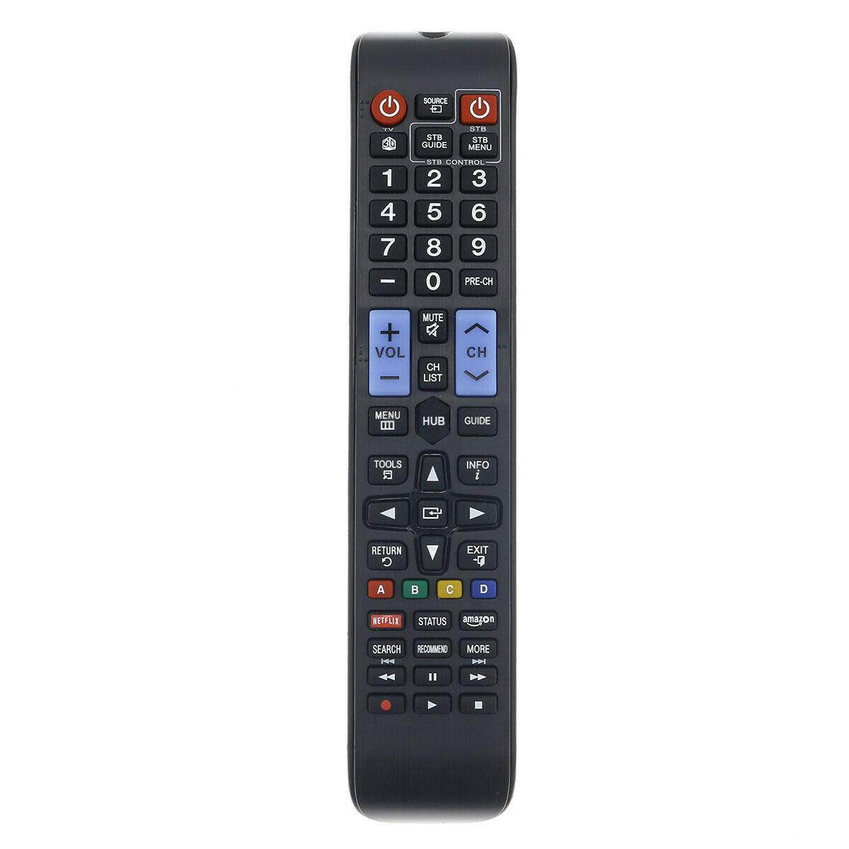Replacement TV Remote Control for Samsung UN60D7000VFXZA Television