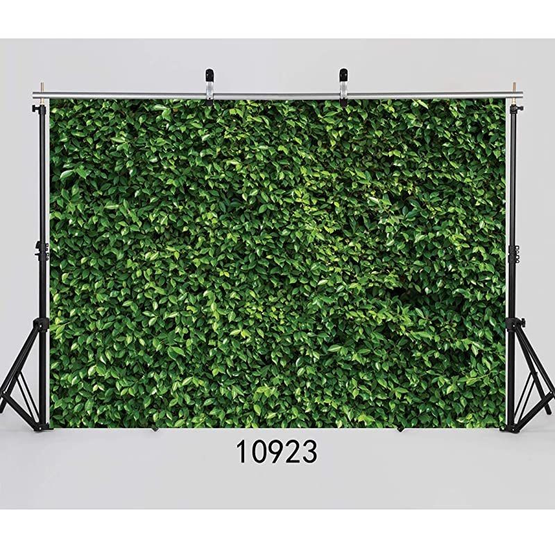 7X5ft Green Leaves Backdrop Grass Backdrop Natural Green Lawn Party Photography Backdrop Birthday Newborn Baby Lover Wedding Photo Studio Props 10923