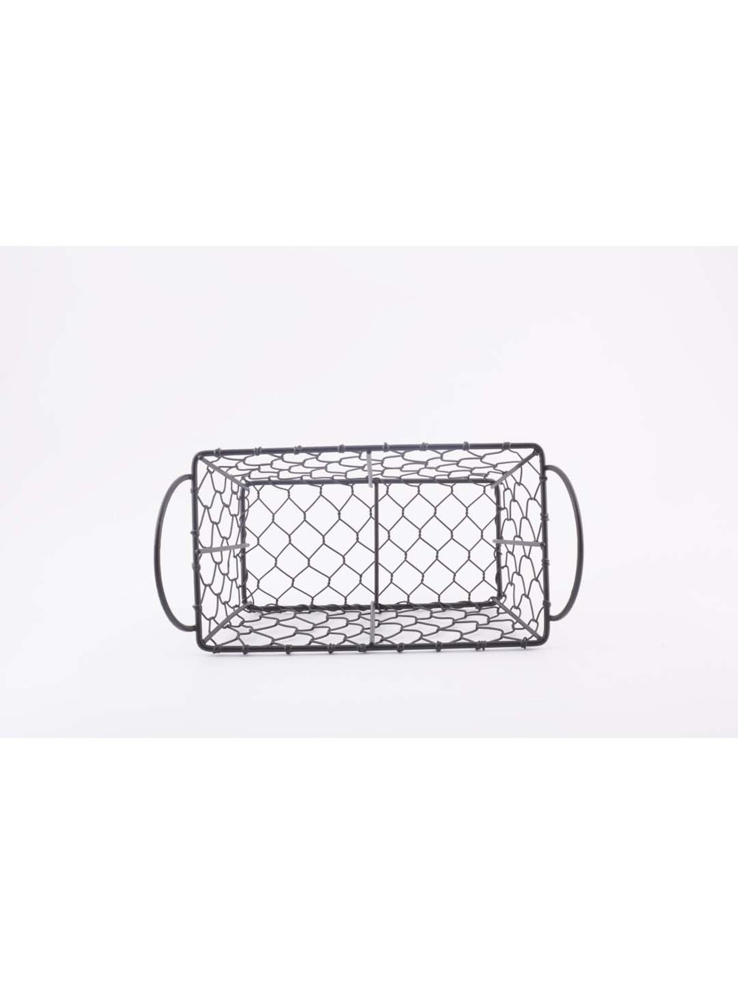 VarEesha Brown & Black Bamboo Multi-Purpose Basket - Set of 1
