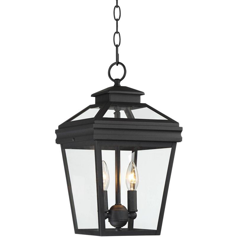 Bel Air Lighting Outdoor Hanging Pendant Black
