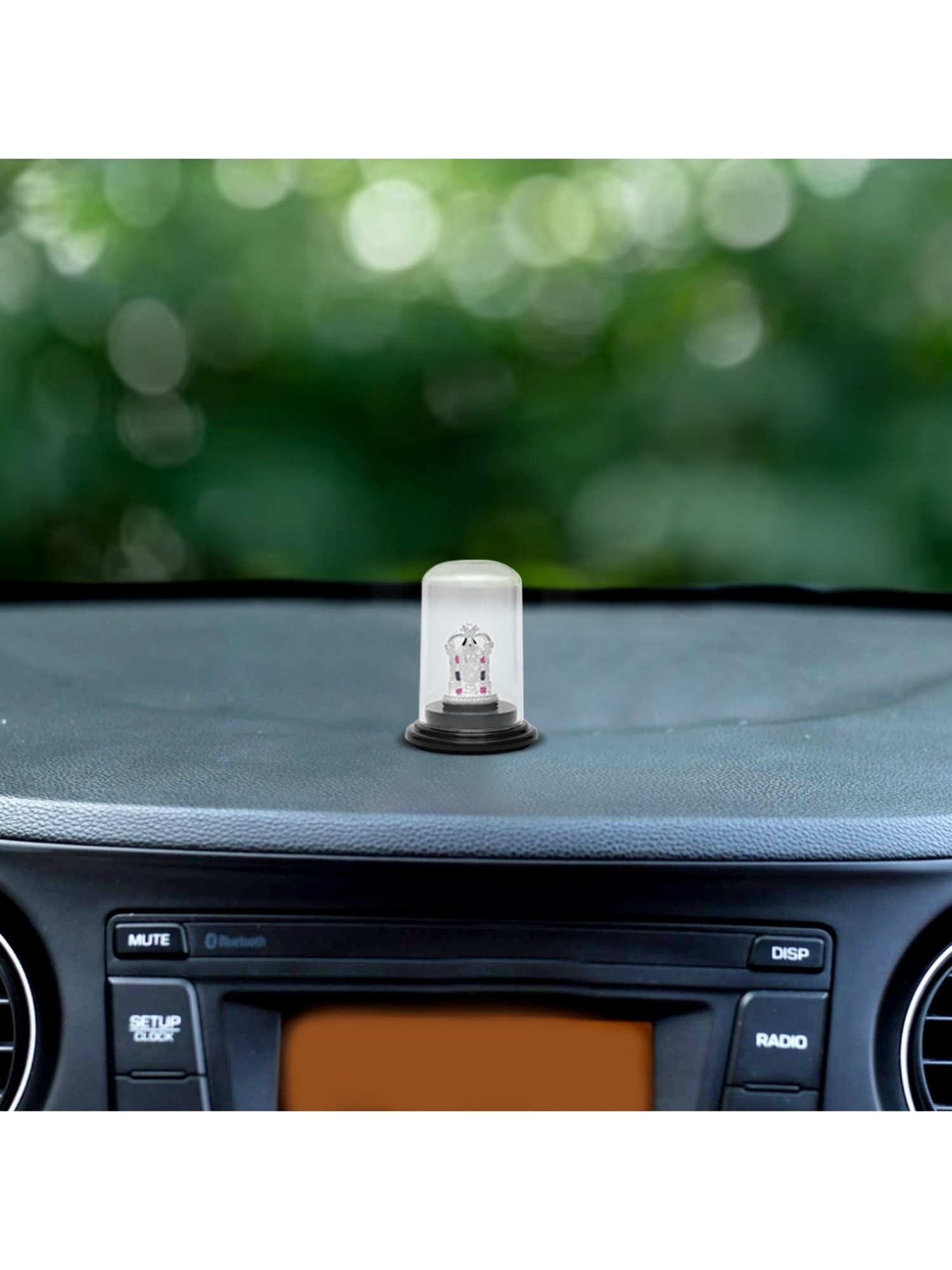 Zavya 92.5 Sterling Silver Divine Aura Rhodium-Plated Tirupati Bala Ji Idol