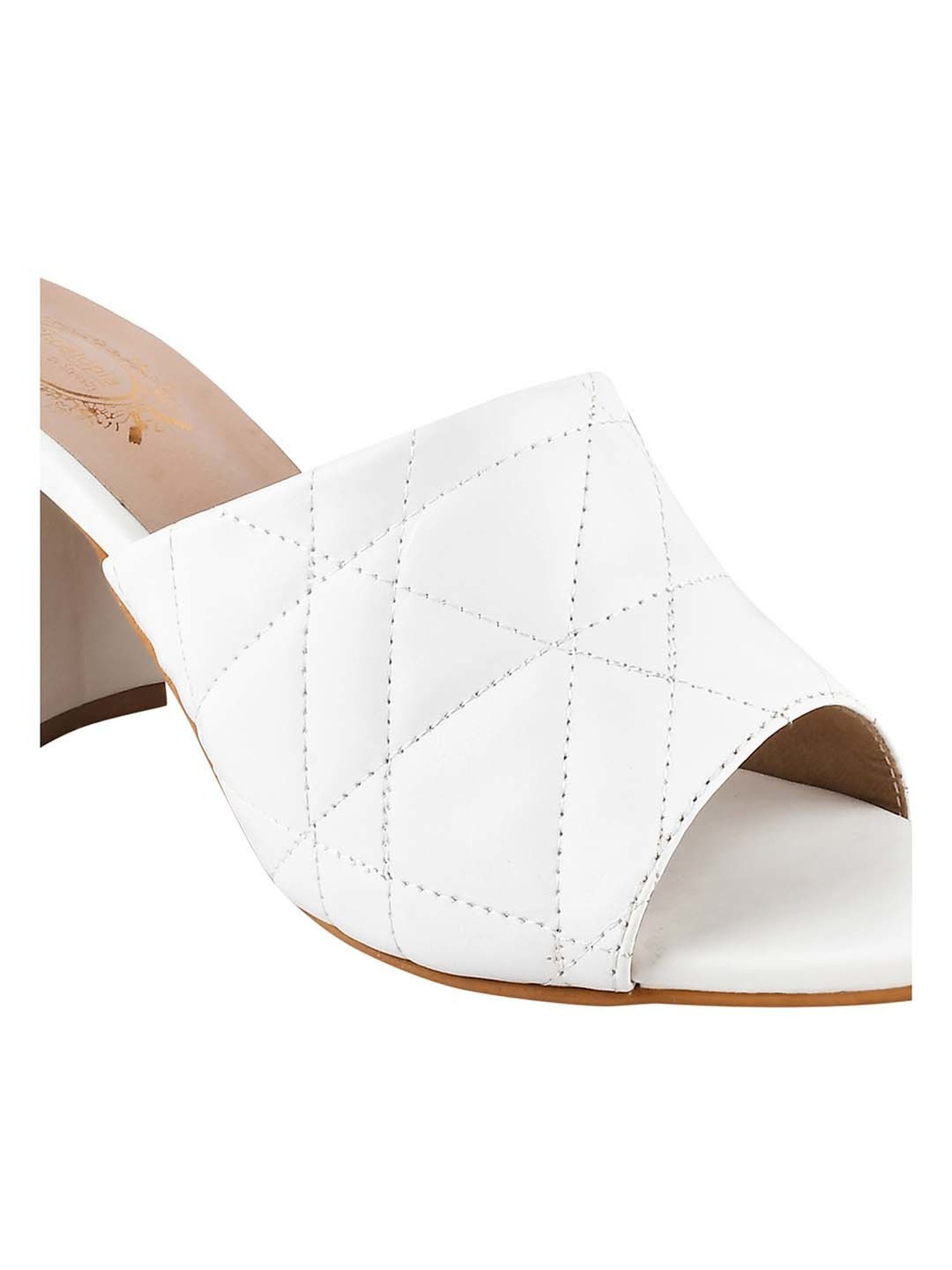 Shoetopia Kids White Casual Sandals