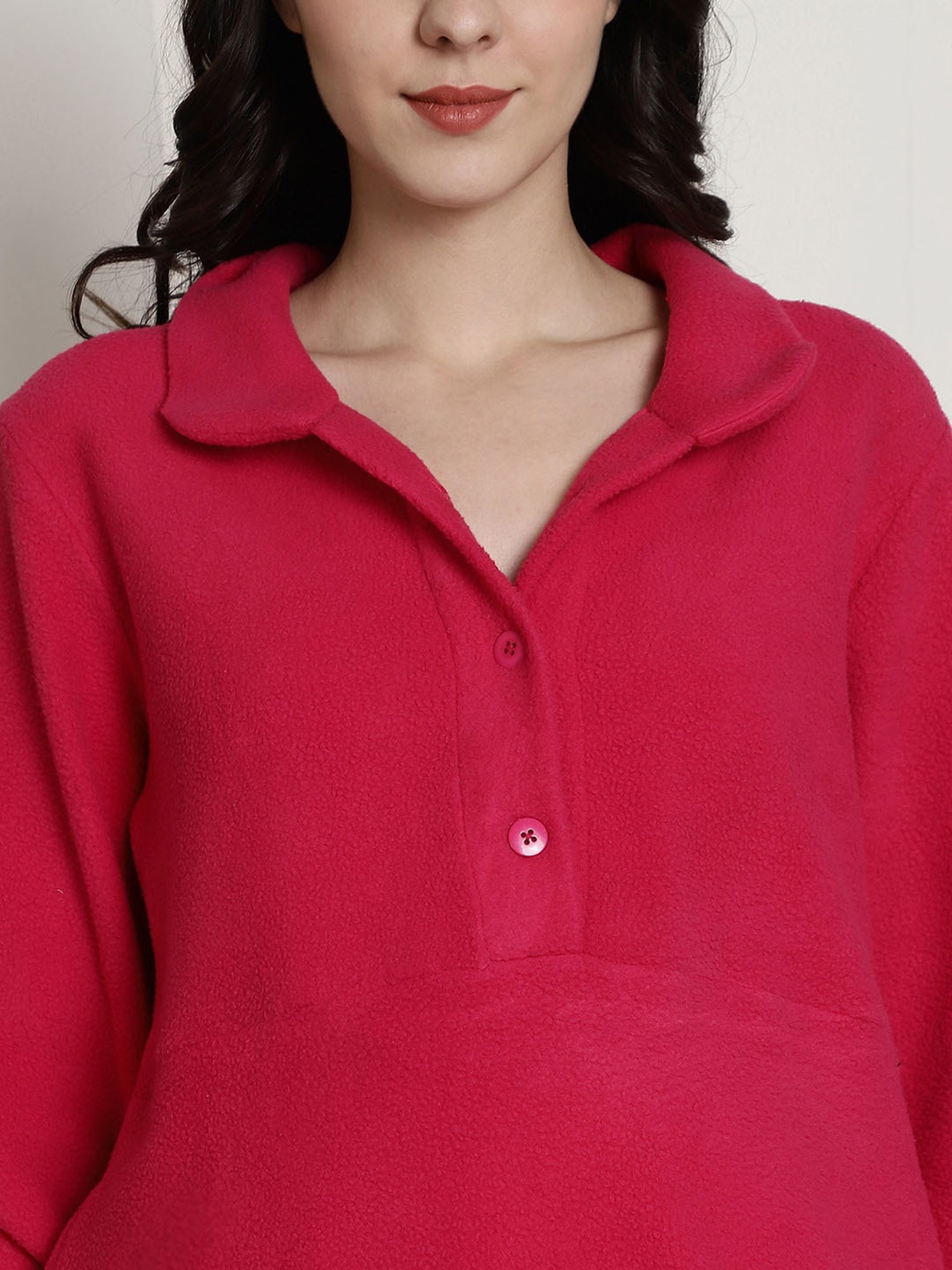 Secret Wish Pink Maternity Top With Lounge Pants