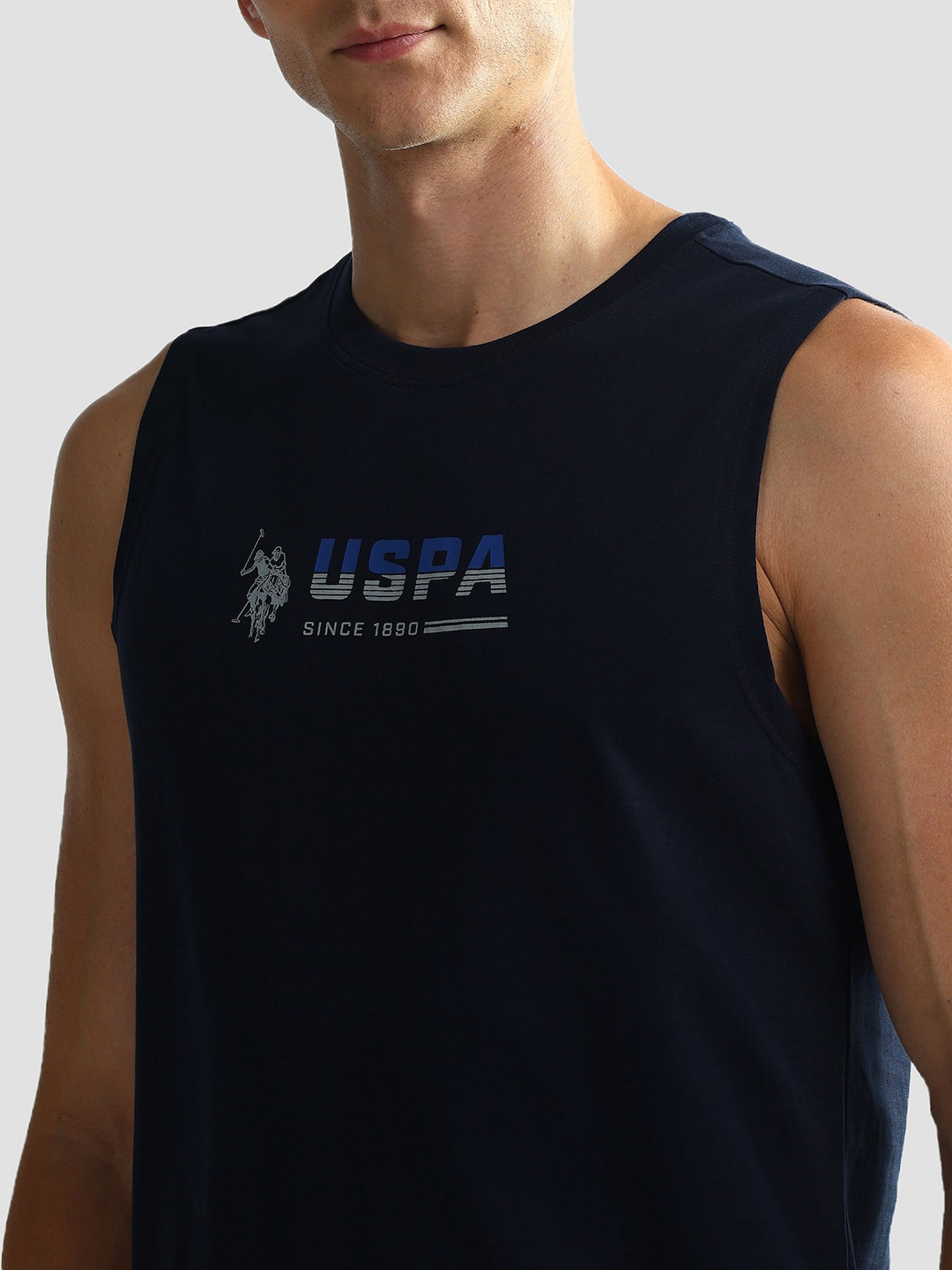 Bodycare Anthra Melange Regular Fit Thermal Top