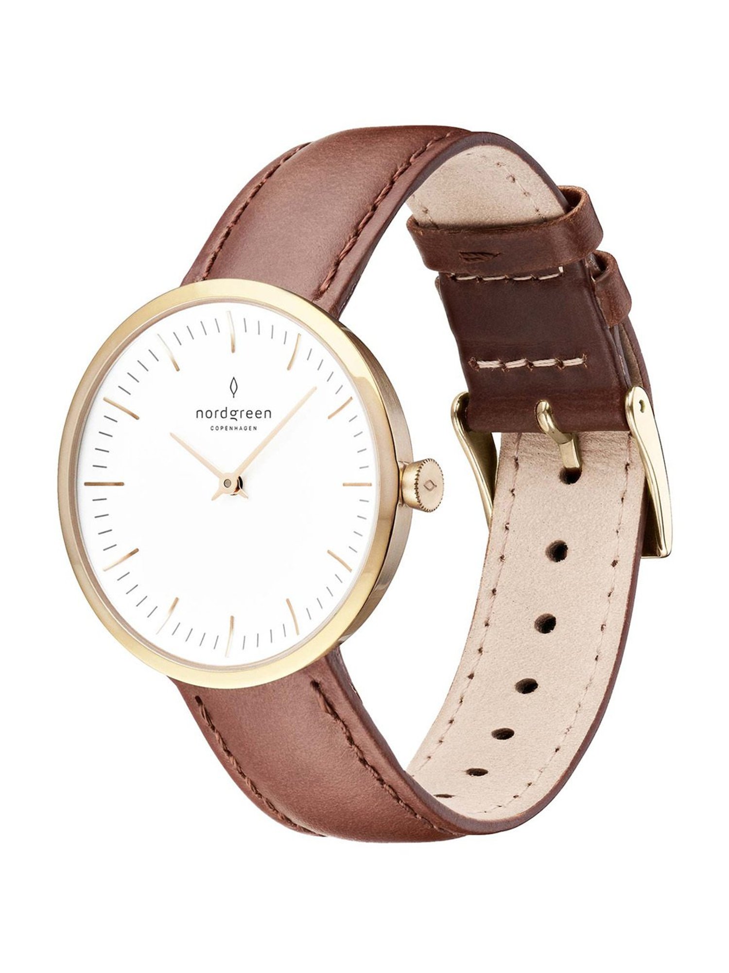 NORDGREEN IN32GOLEBRXX Infinity Analog Watch For Women