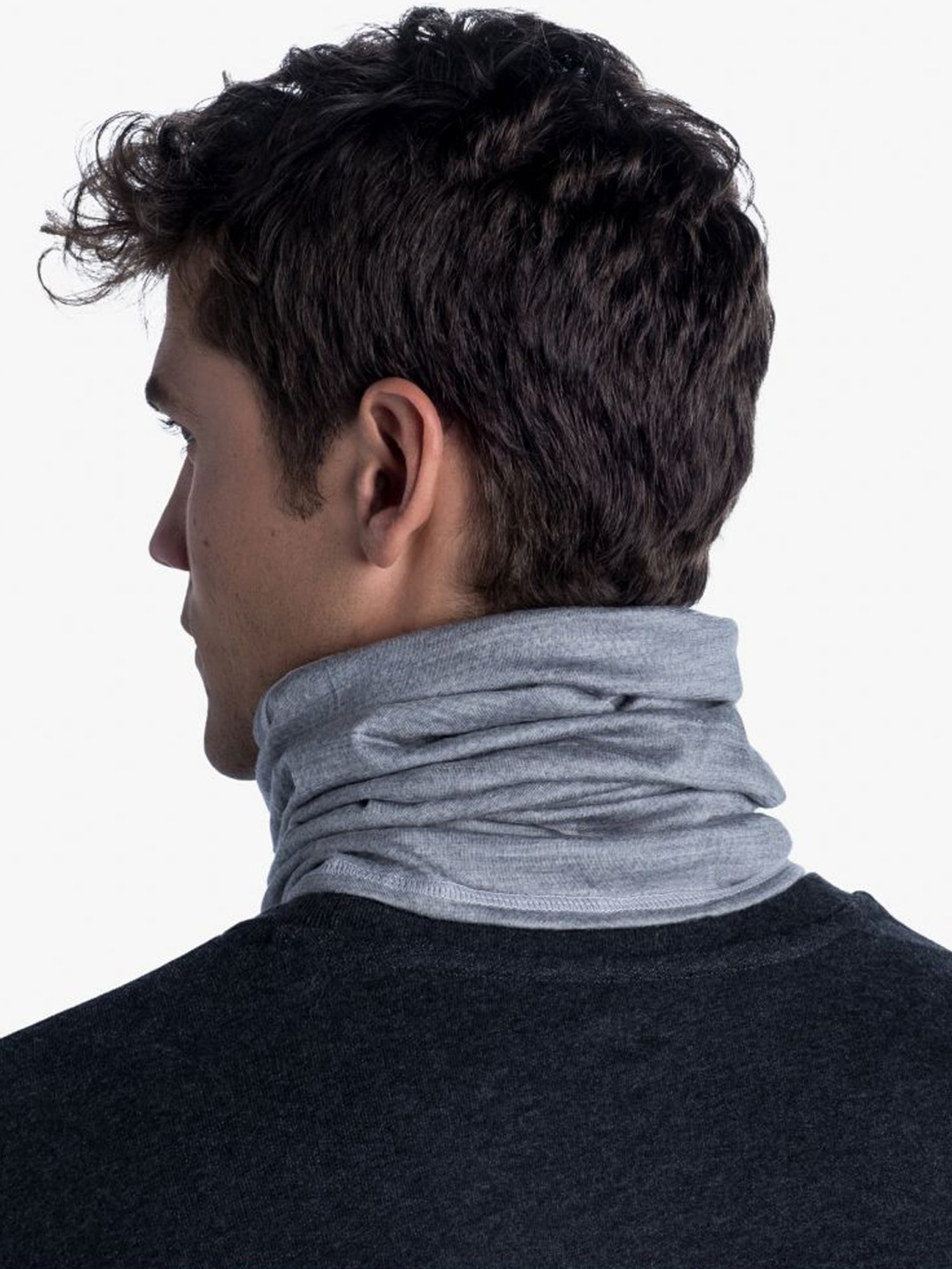 BUFF Grey Solid Bandana