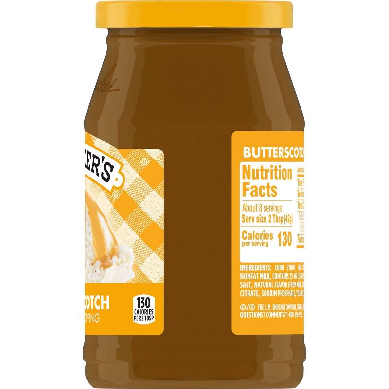 Smucker's Butterscotch Flavored Topping - 12.25oz