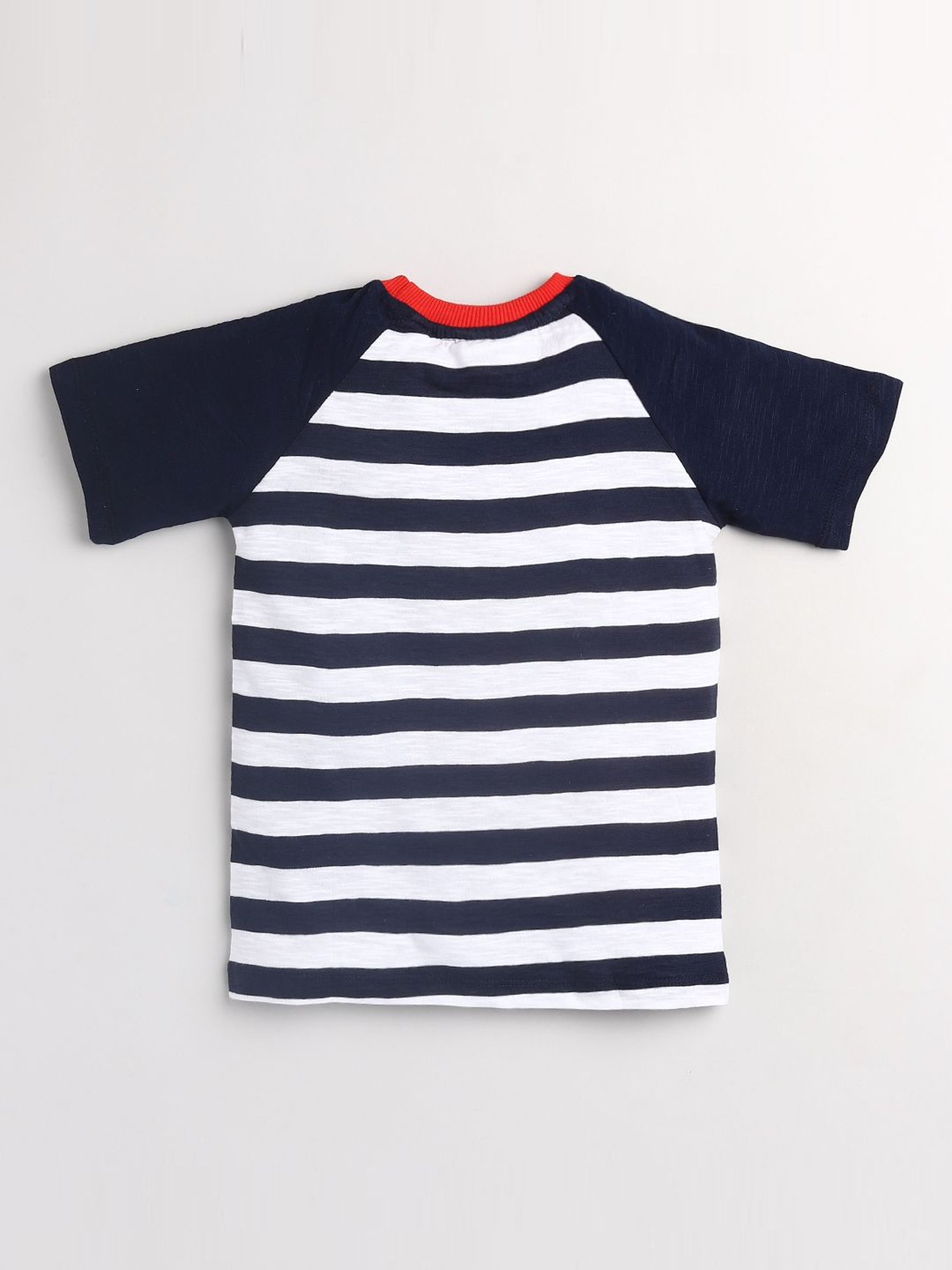 Lazy Shark Kids White Printed T-Shirt & Shorts